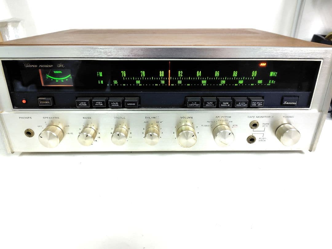 Sansui Six サンスイ ステレオレシーバー ビンテージ オーディオ
