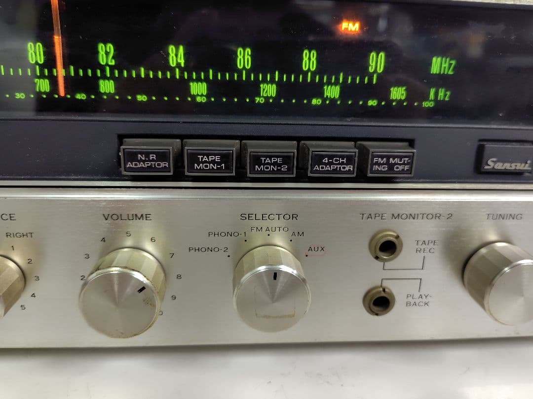 Sansui Six サンスイ ステレオレシーバー ビンテージ オーディオ