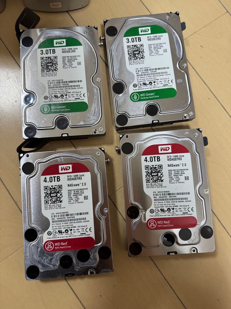 WD My Book Thunderbolt Duo 6TB/8TB ジャンク品