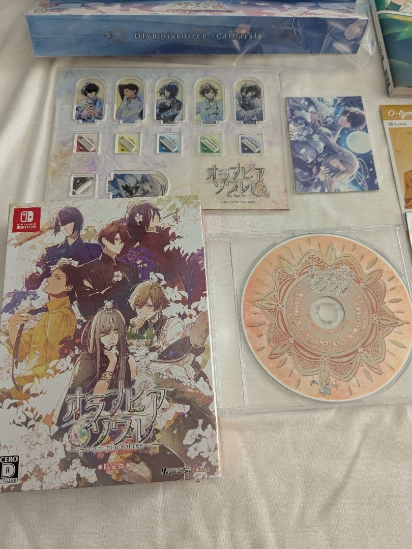 Switch　オランピアソワレ　スイートボックス　限定版　ファンブック　セット