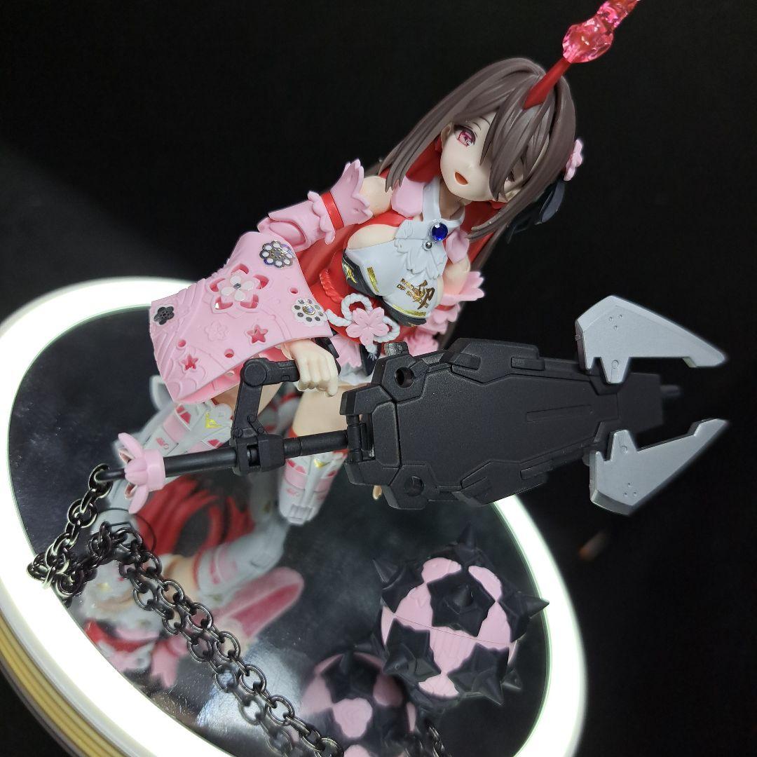 30MS 完成品　シュレミ　ガンダムウイングゼロ炎　スタンド付