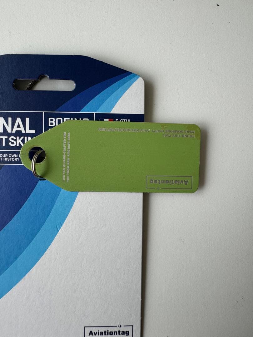 コルセール航空 Aviationtag B747 ホワイト