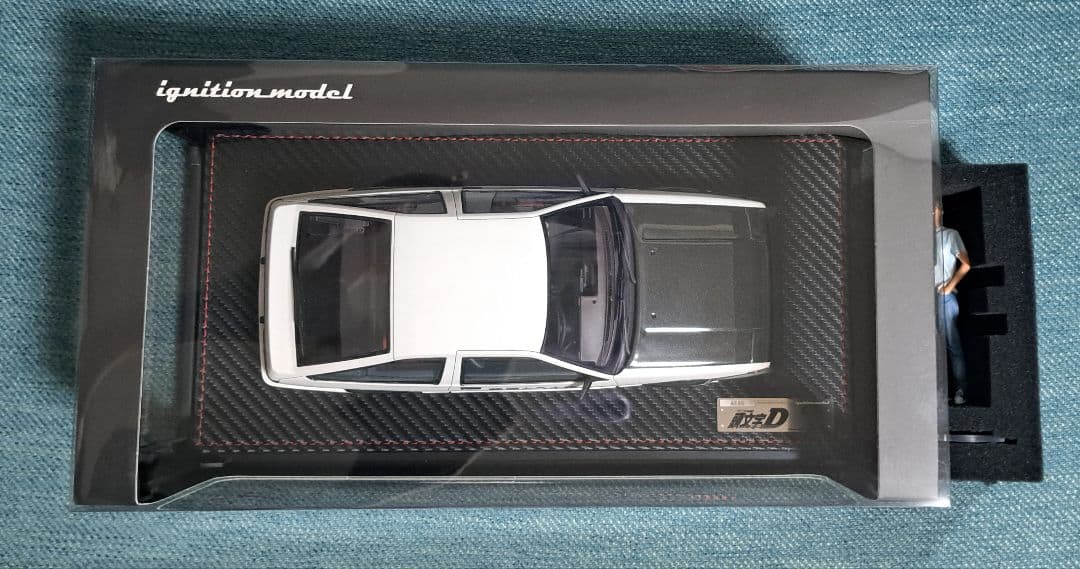 頭文字D　イニシャルD　イグニッションモデル　1/18　AE86　トレノ　拓海