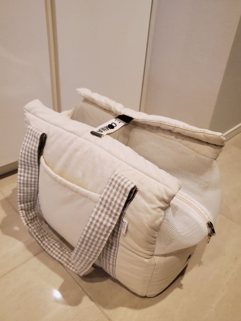 【DOUBLE COMMA】THECOM BAG（SM） 犬用キャリーバッグ
