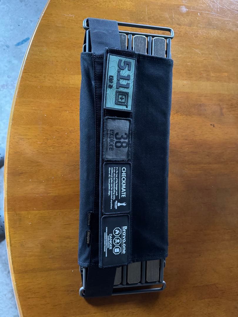 りっくa38grate トライポッドストレージ　BRUNT ワッペン　他