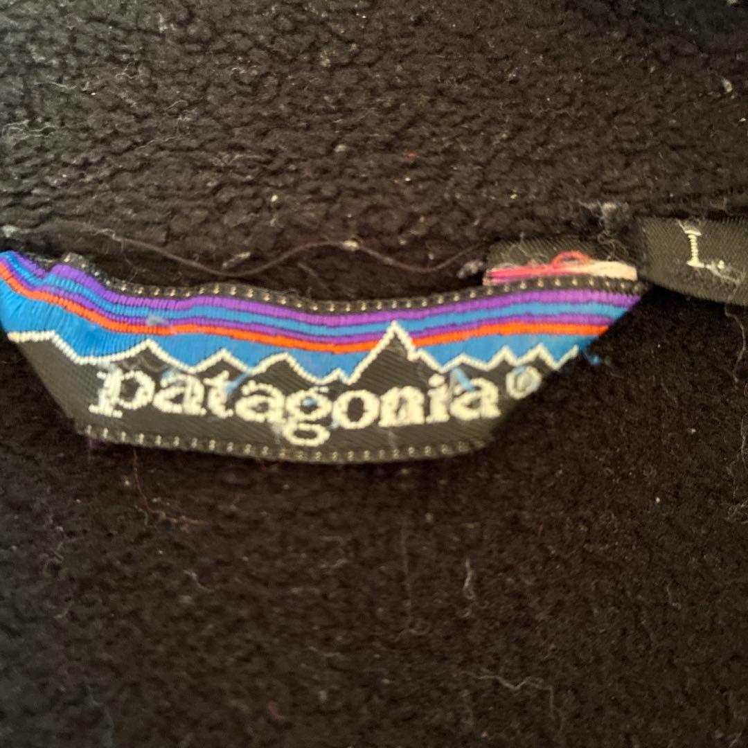 80s パタゴニア　シェルドシンチラ　L アルファグリーンブラック　デカタグ