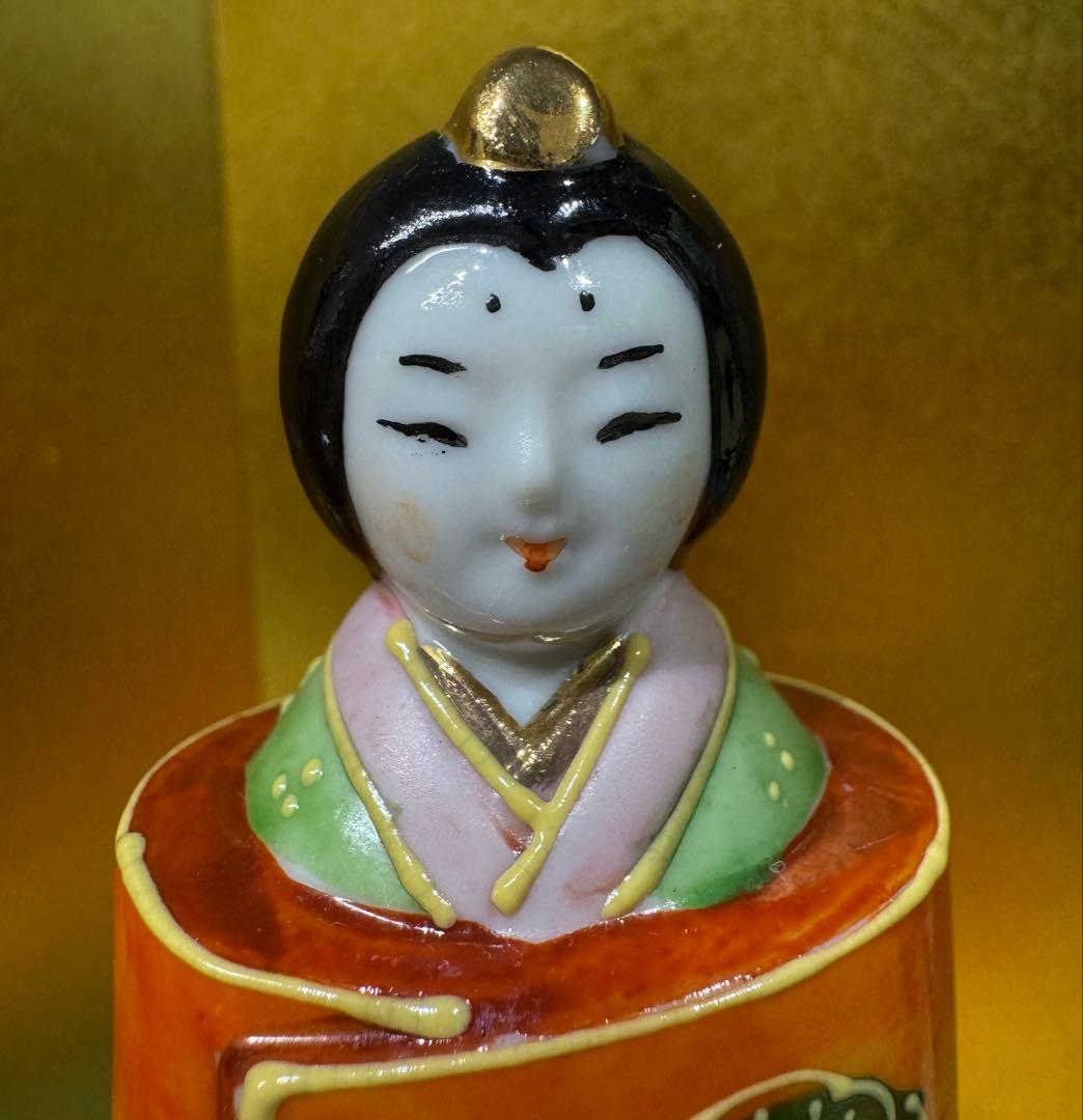 九谷　雛人形 立雛　おひなさま