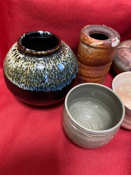 陶器　かなり古い　陶芸品　8個セット