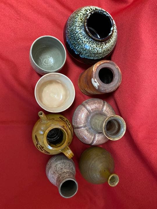 陶器　かなり古い　陶芸品　8個セット