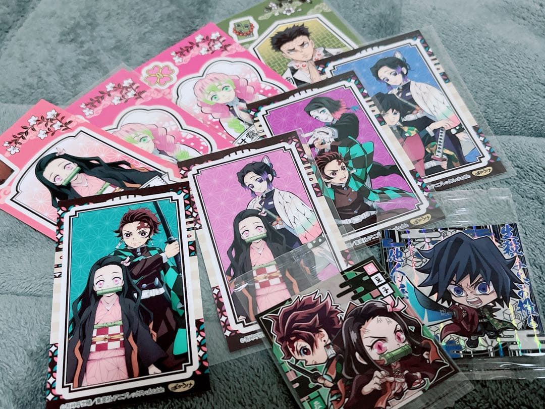 【美品】鬼滅の刃 ステッカー クーナッツ その他詰め合わせセット