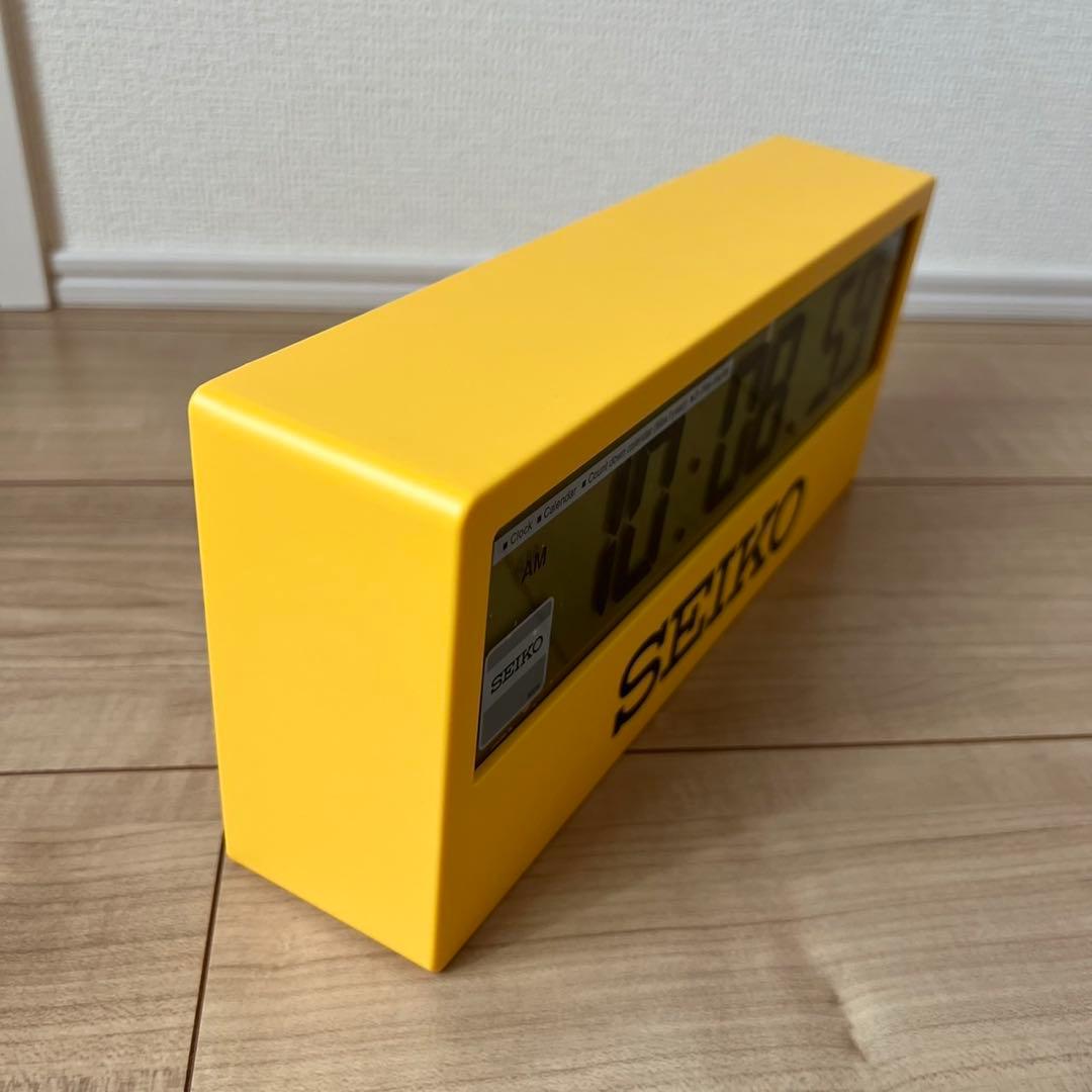 SEIKO デジタル時計 イエロー セイコー スポーツタイマークロック レア