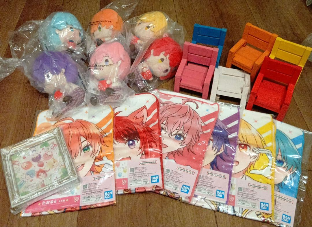 一番くじ劇場版すとぷり★ぬいぐるみ・タオル★おまけ推しイス＋入場者特典色紙付き