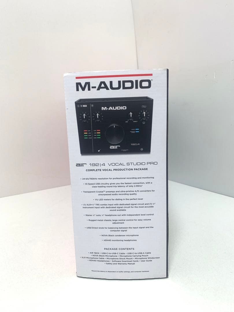 M-Audio DTMセット AIR 192 | 4VocalStudioPro