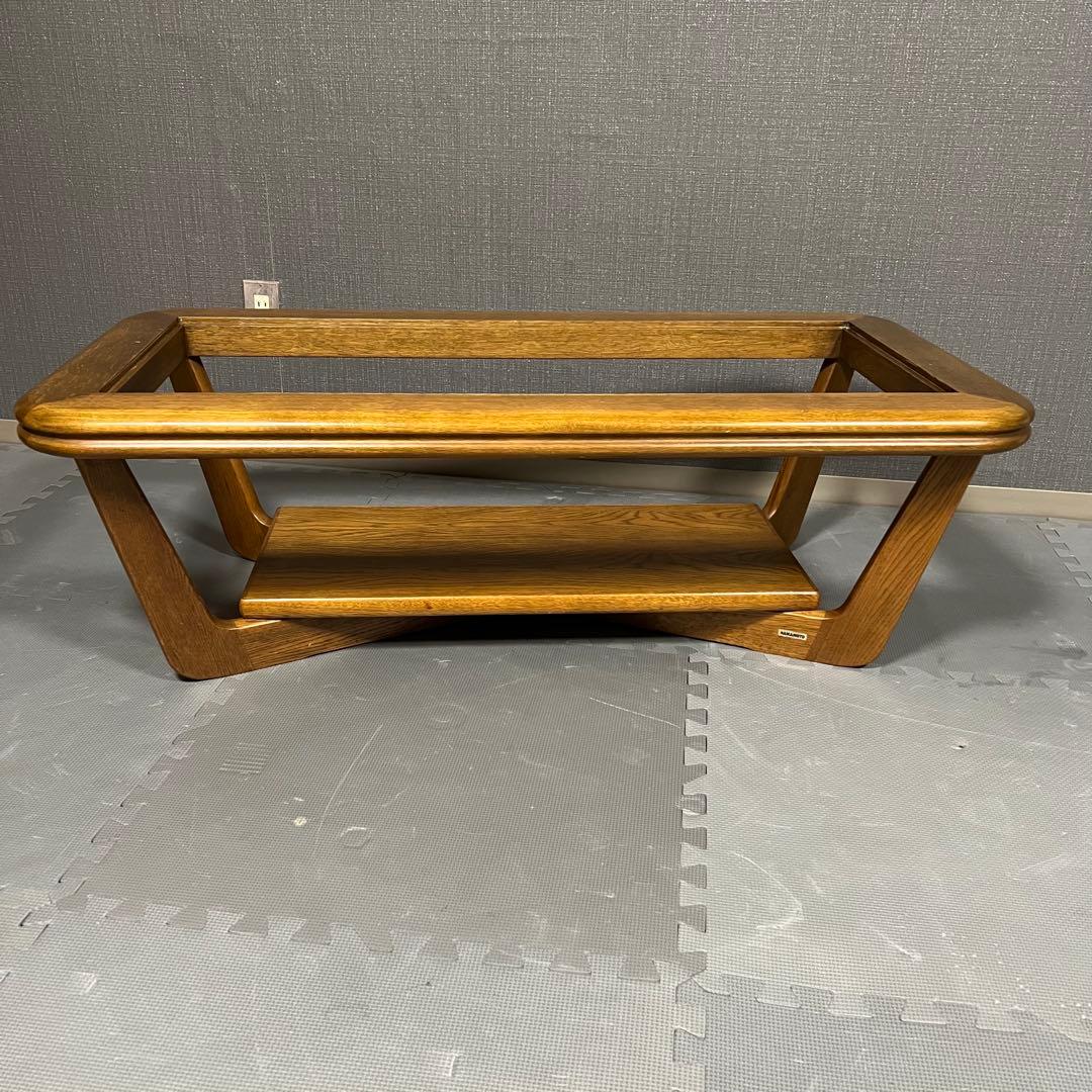 HAMAMOTO ハマモト　センターテーブル　ガラス天板