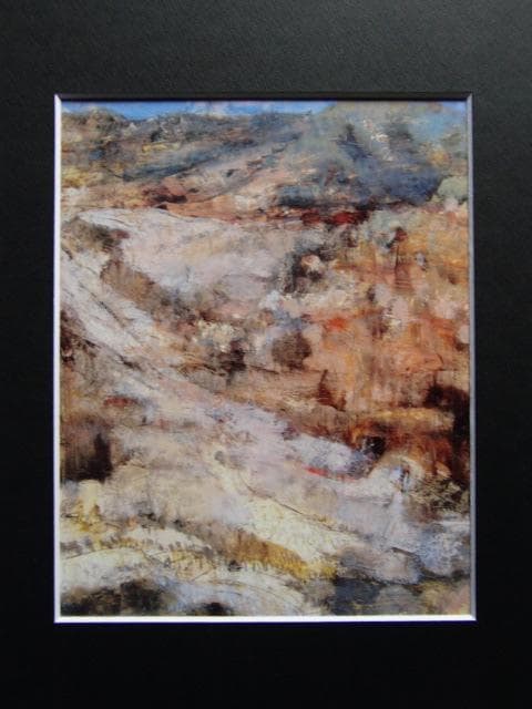 須田国太郎、【八幡平】、希少な大判画集より、新品高級額