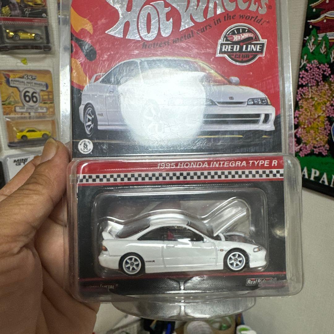 ホットウィール RLC 限定 95 ホンダ インテグラ タイプ R。
