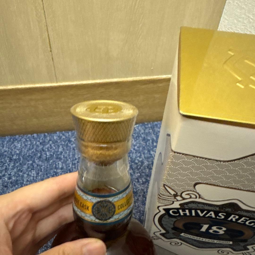 シーバスリーガル 18年 ミズナラカスクフィニッシュ 700ml 箱有り