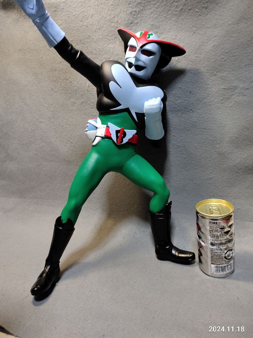 ポピーバンダイミュージアム限定ビッグヒーローコレクション 超人バロム・1ソフビ