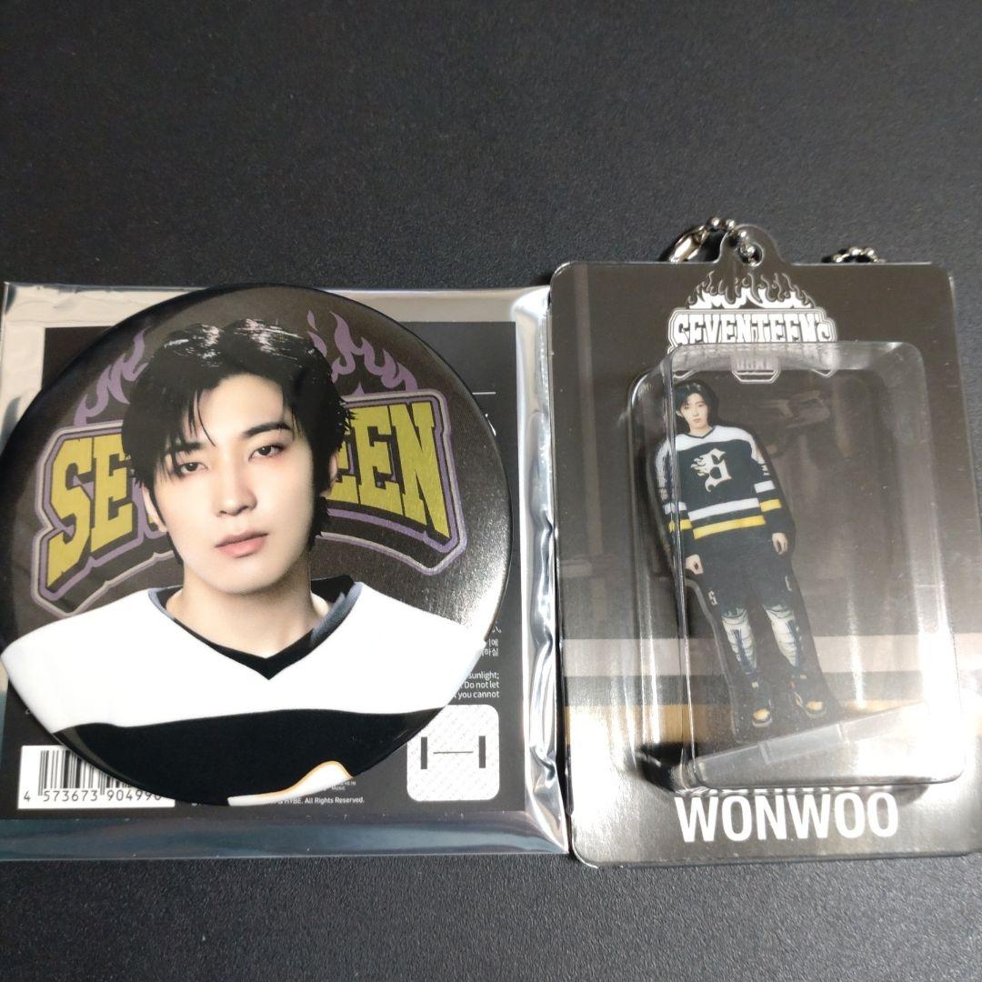 seventeen  ウォヌ　バッジ　アクキー