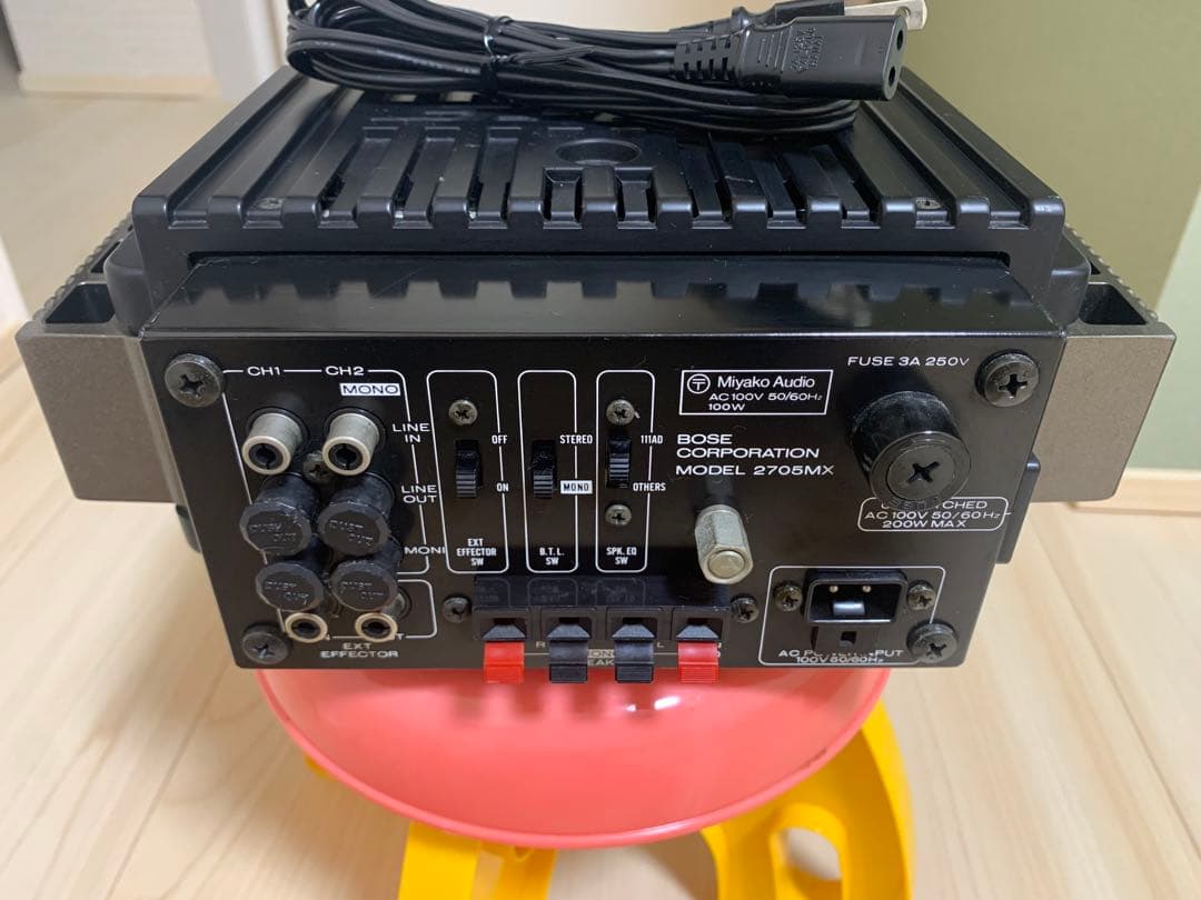 BOSE 2705MX パワーアンプ