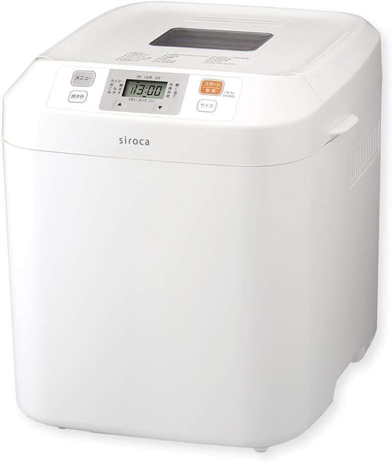 シロカ 全自動ホームベーカリー [全自動/もちつき/1　SB-111 ホワイト