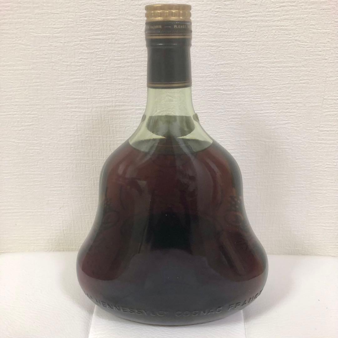 古酒　Hennessy XO ブランデー　金キャップ　グリーンボトル