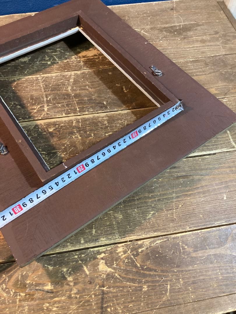 h 額縁　壁掛けインテリア　ヴィンテージ　アンティーク調　木製　ヨーロピアン風