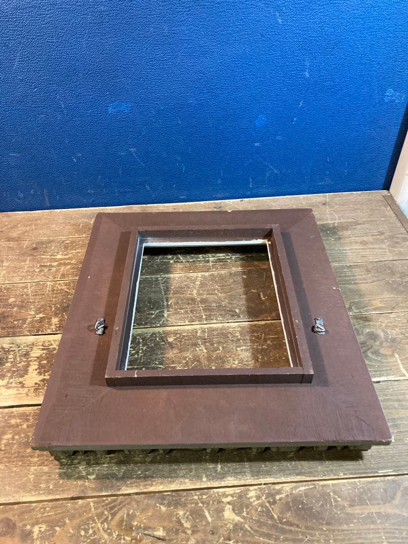 h 額縁　壁掛けインテリア　ヴィンテージ　アンティーク調　木製　ヨーロピアン風