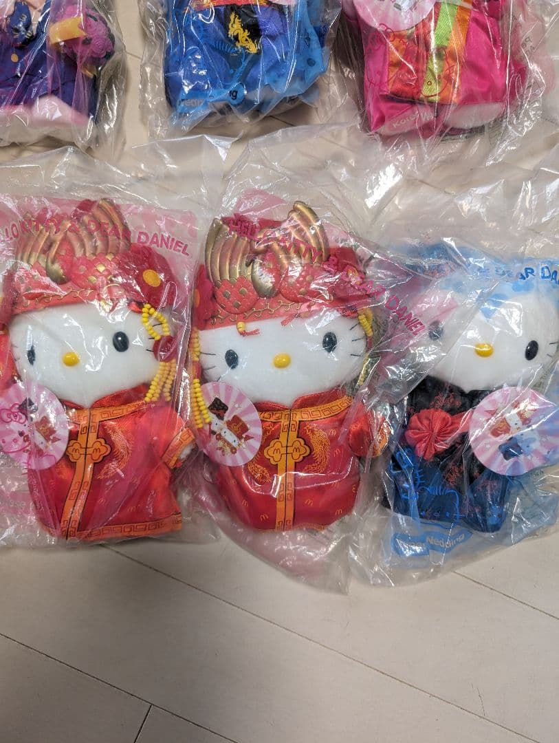 ハローキティ13体　ぬいぐるみ　ウエディング　マクドナルド　キティちゃん