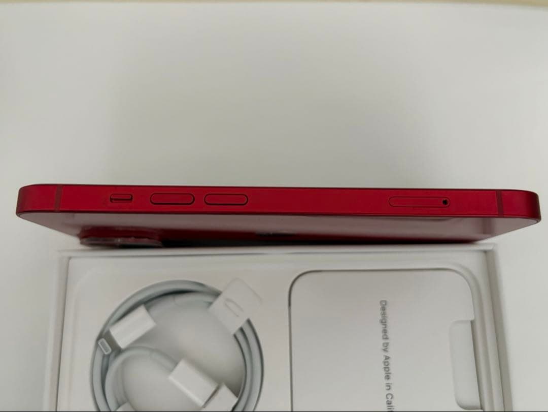 iPhone 13 128GB バッテリー85% simフリー レッド