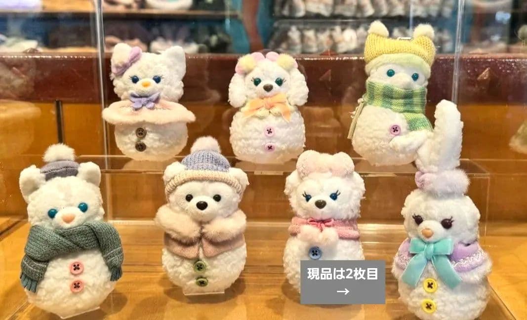 シークレッ ト・オブ・スノーウィーデイ 雪だるま7体コンプリートセット　袋1枚付