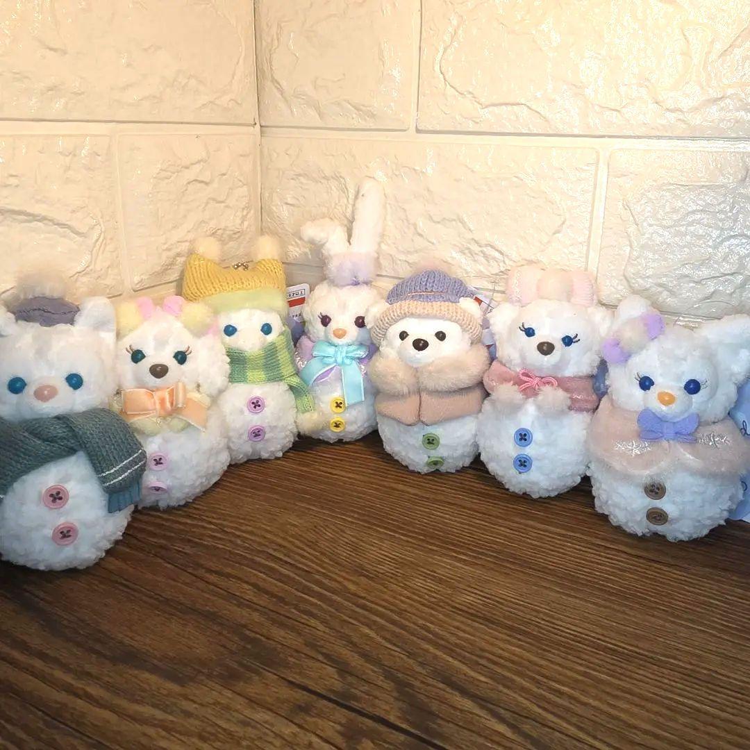 シークレッ ト・オブ・スノーウィーデイ 雪だるま7体コンプリートセット　袋1枚付