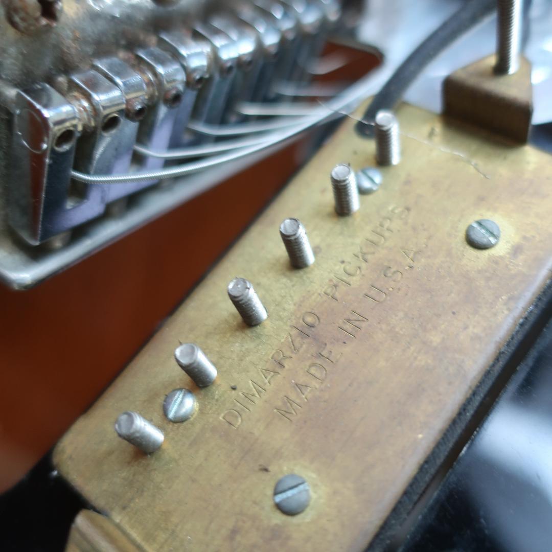 石ロゴ FERNANDES ディマジオ搭載 エレキギター 試奏動画あり