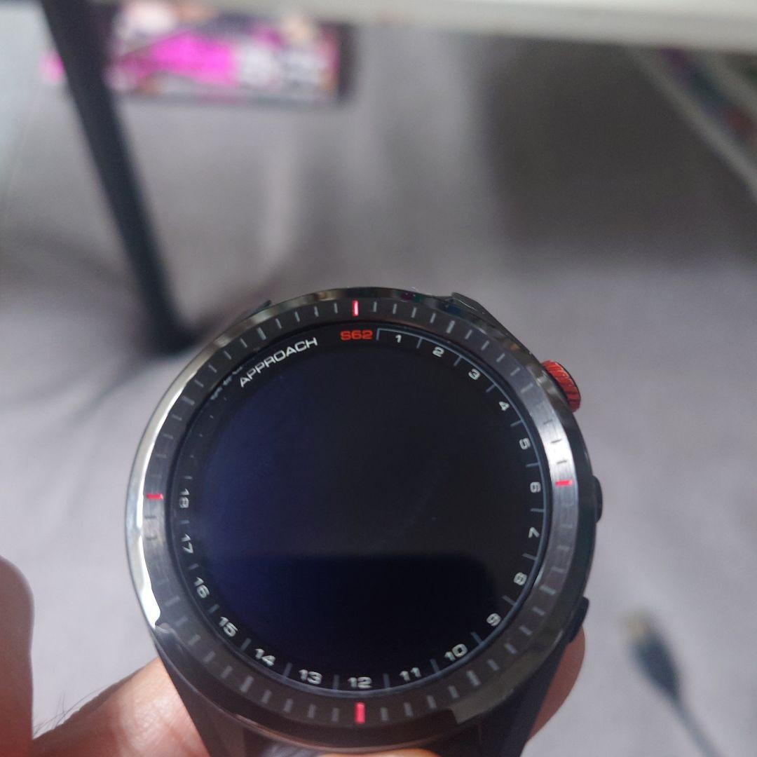 GPSナビウォッチ ブラック USB充電ケーブル付