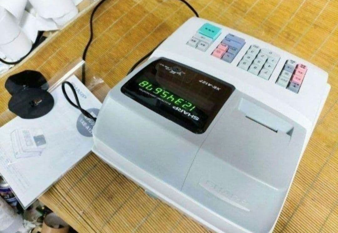 シャープレジスター　XE-A127　簡単便利特殊　送料込　101359