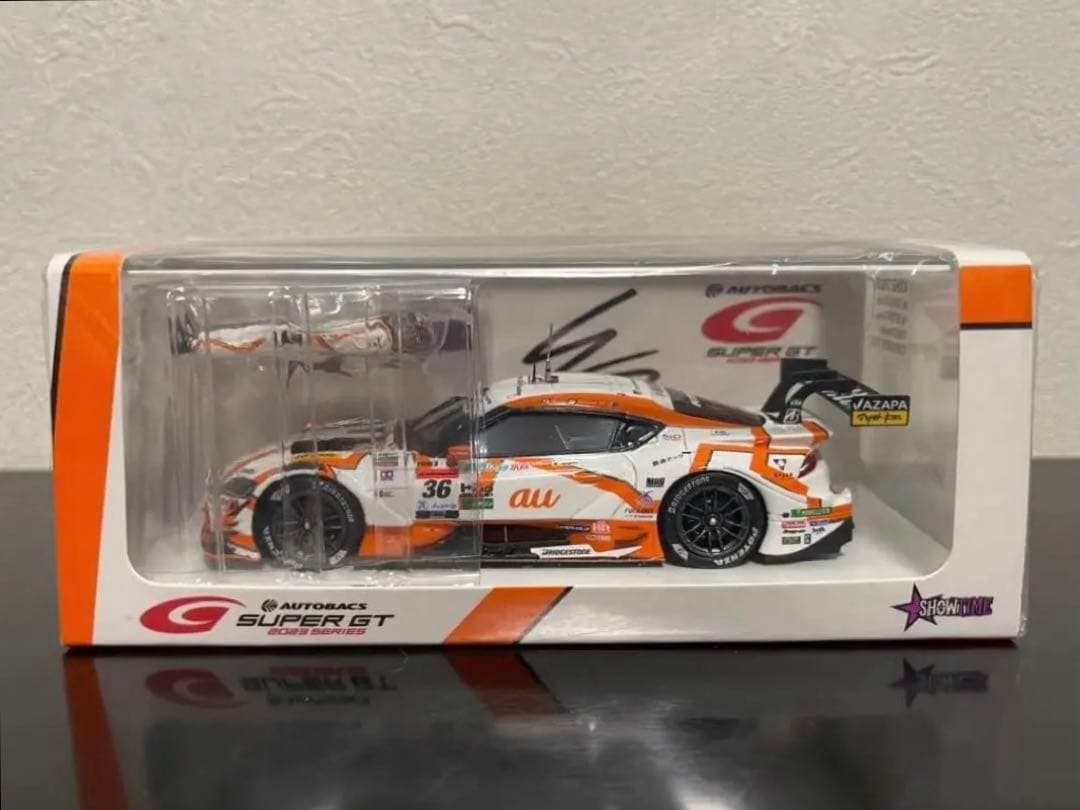 ミニカー spark SUPER GT 2023 au TOM'S GR Supra 36