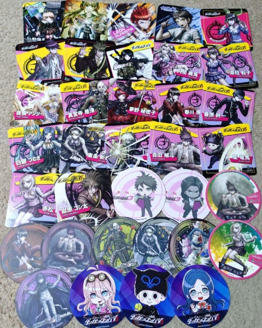 ダンガンロンパ　コースター　まとめて