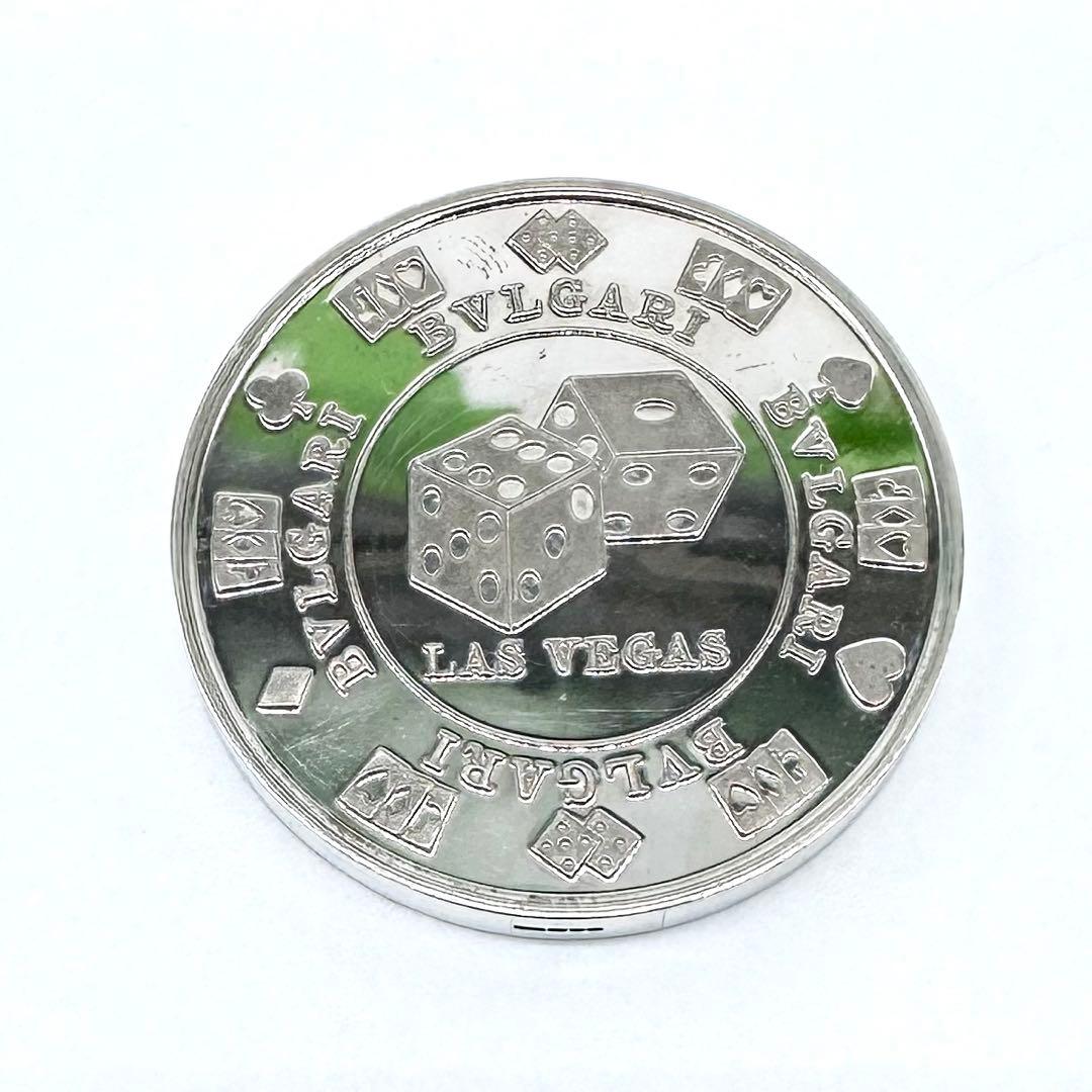 希少✨BVLGARI ブルガリ ラスベガス限定 カジノ シルバー 箱付属
