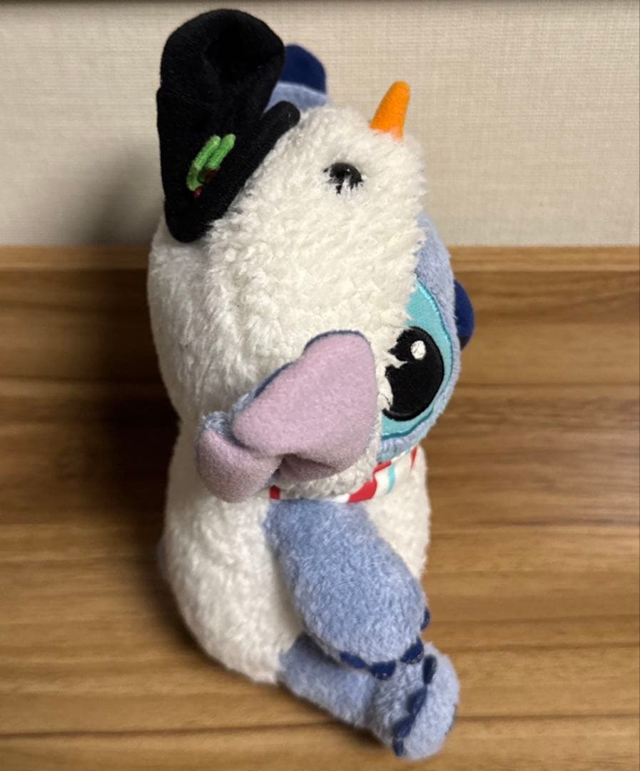 ディズニーストア スティッチ ぬいぐるみ 雪だるま