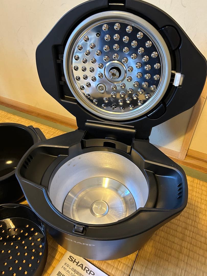 SHARP Healsio ホットクック KN-HW16G-B