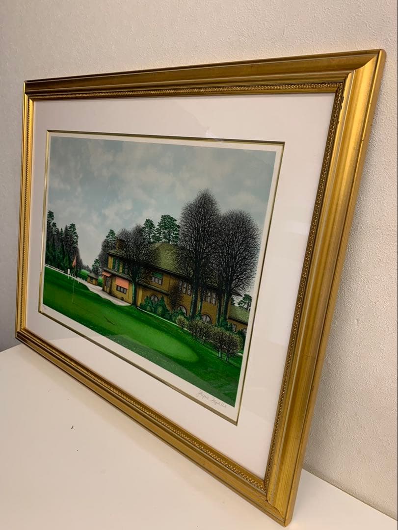 デビッド・シャンクロ ゴルフ場 リトグラフ 74/150