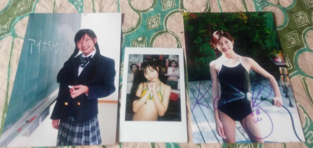 【最終値下げ！】花梨サイン入りDVDジャケット・フォト・チェキセット