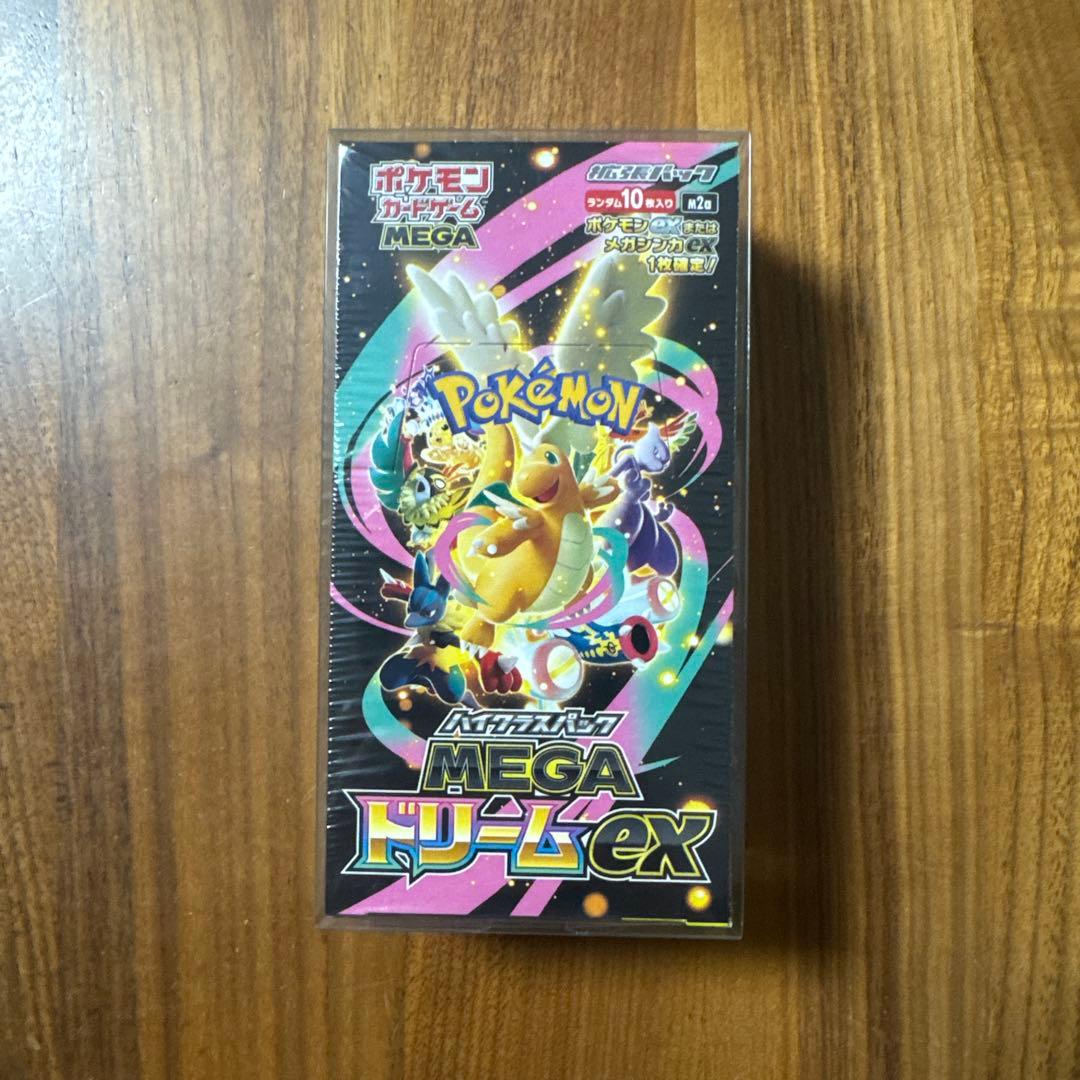 MEGAドリームEX BOX シュリンプ付き　ポケモンカード