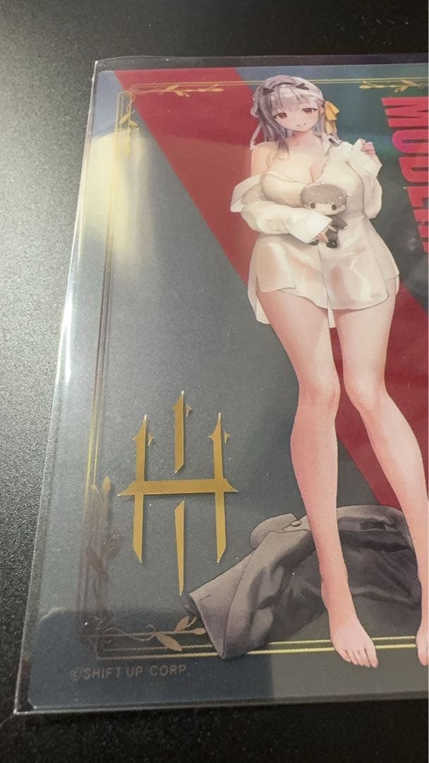 NIKKE モダニア　クリアブロマイド Exhibition2024箔押し　希少