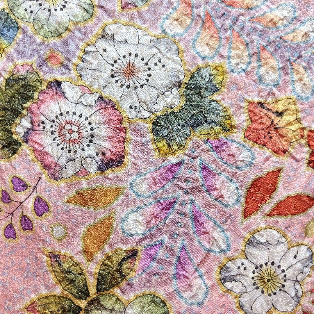 振袖フルセット(8点)・辻ヶ花・辻が花・翠山工房・落款有り・胴裏正絹・高級手縫い