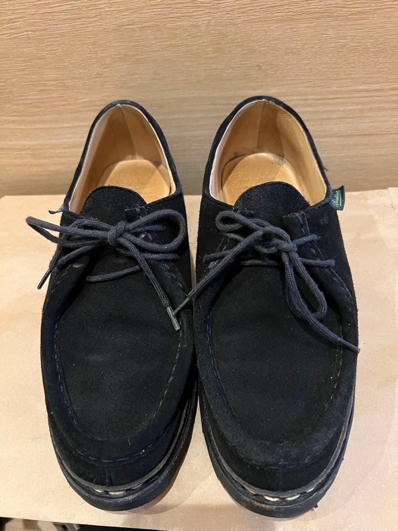 パラブーツ　ミカエル　ブラック　スエード FR40ビューティー&ユース別注