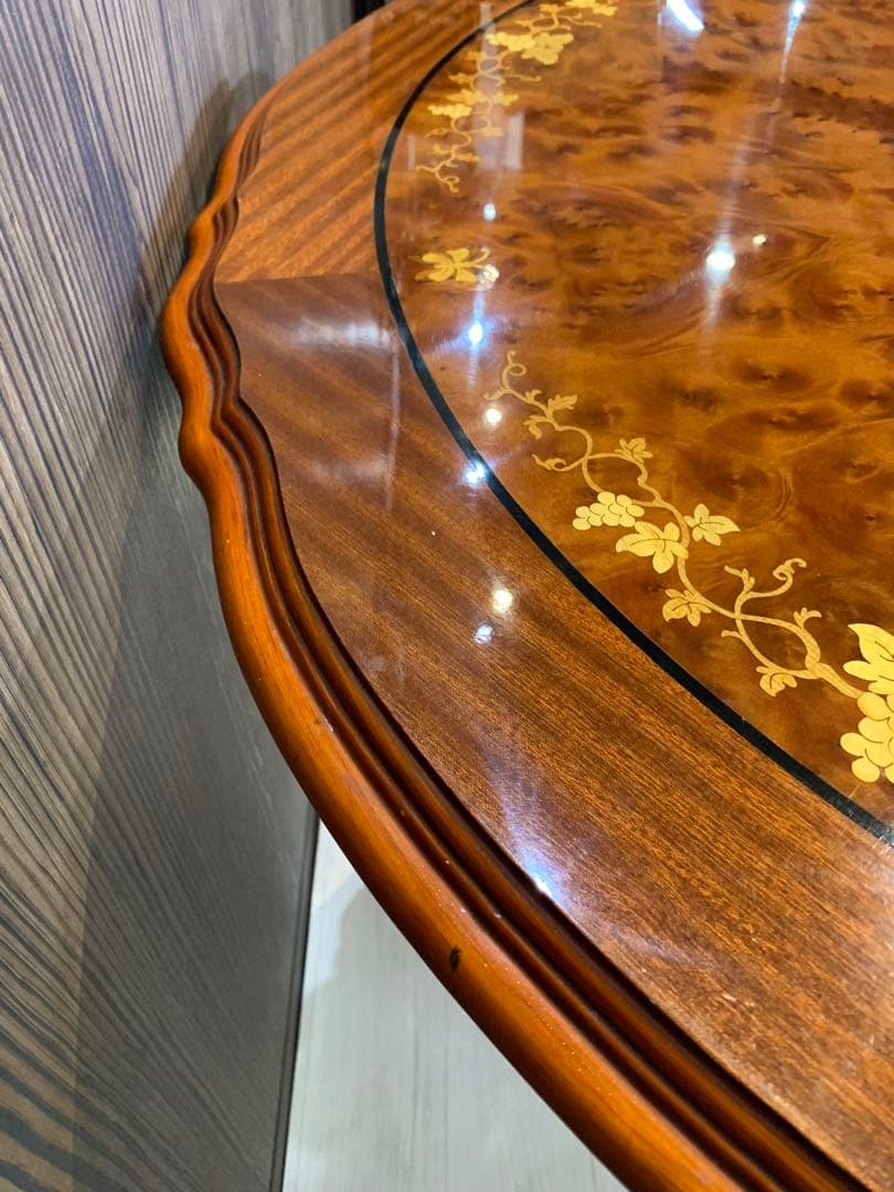 S*H様 アンティーク　イタリア　丸テーブル　カフェテーブル