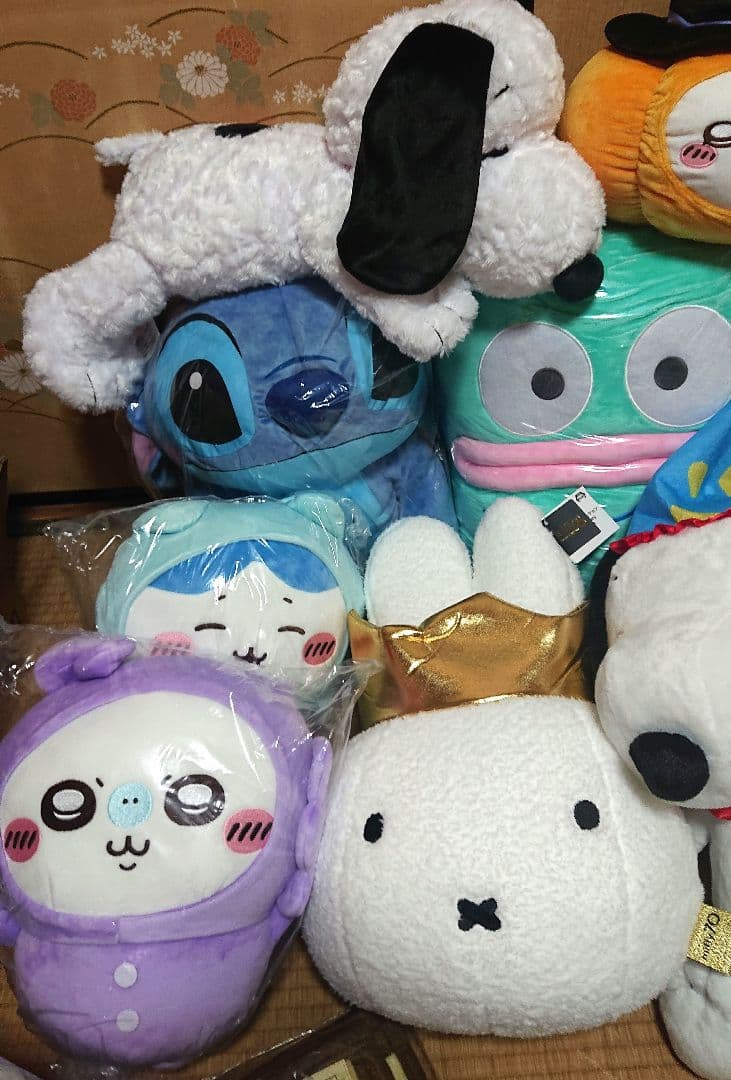 週末セール！！ちいかわミッフィースヌーピーハンギョドントム等まとめ売りセット