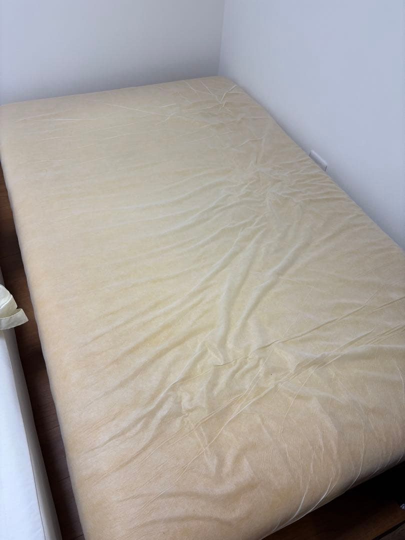 （最終値下げ）無印脚付マットレス（セミダブル）