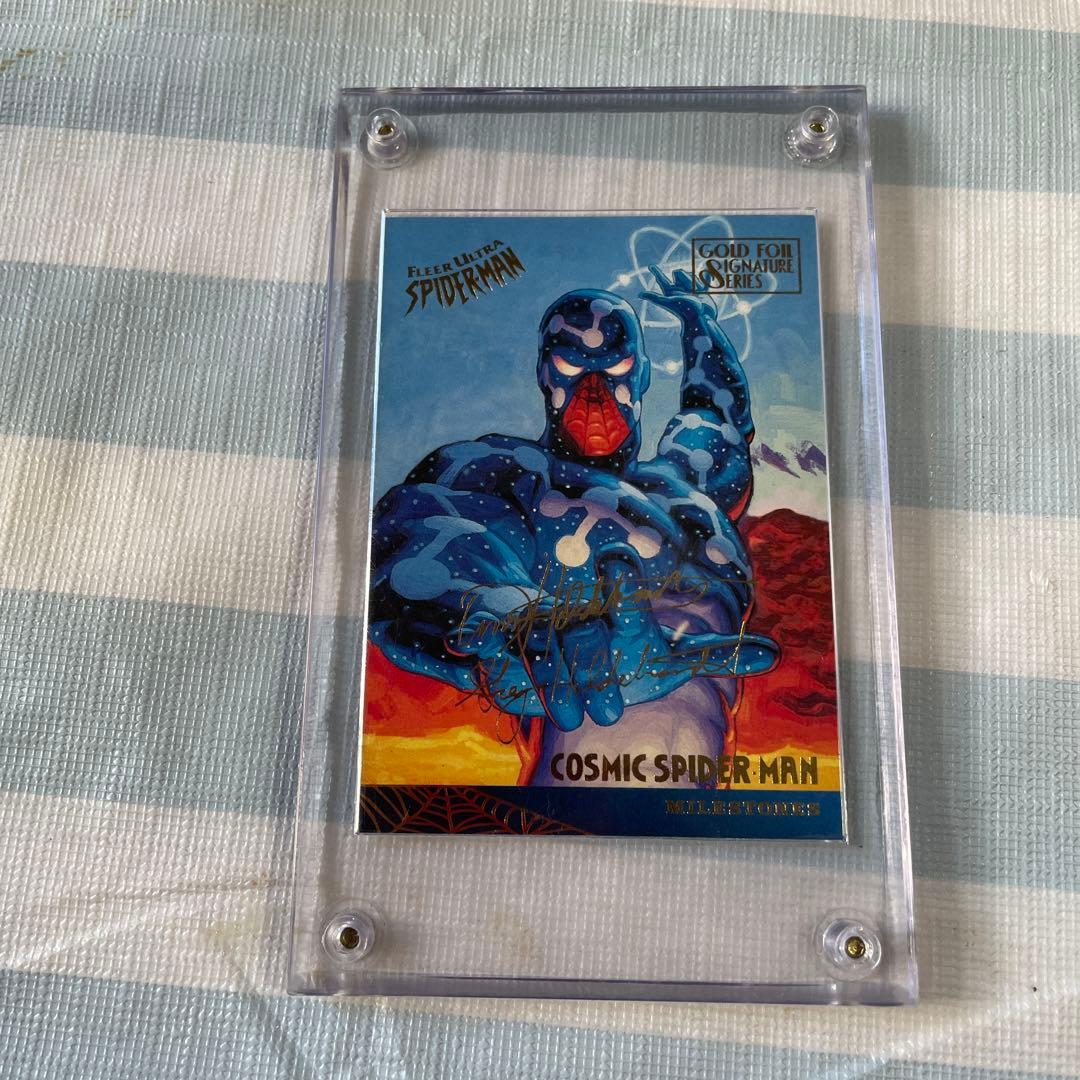 1995Fleerウルトラスパイダーマンマイルストーンコズミックスパイダーマン